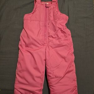 London Fog Pink Kids Overalls